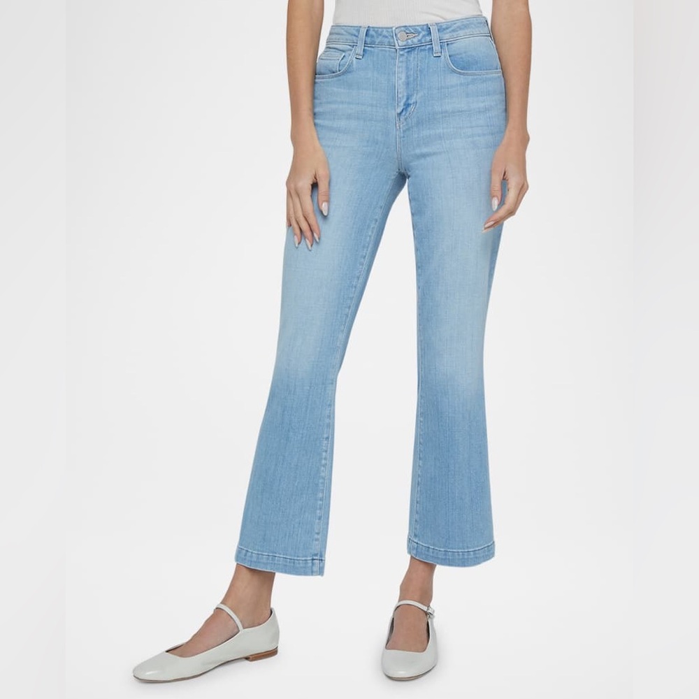 NWT L'Agence Ali High-Rise Slim Flare Jeans